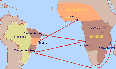 Cartografia das relações entre Brasil e África
